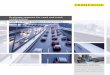 Drainage systems for road and track construction with 