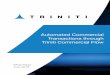 Automated Commercial Transactions through Triniti 
