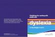 Dyslexia text2 - South Gloucestershire