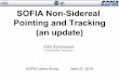 SOFIA Non-Sidereal Pointing and Tracking (an update)