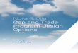 Nova Scotia Cap and Trade Program Design Options