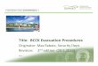 Title: BCCK Evacuation Procedures