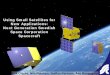 Using Small Satellites for New Applications: Next 
