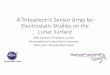 A Triboelectic Sensor Array for Electrostatic Studies on 