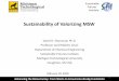 Sustainability of Valorizing MSW - Energy