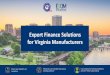 Export Finance Solutions for Virginia Manufacturers