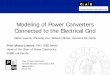 Modeling of Power Converters Connected to the Electrical Grid