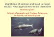 Migrations of salmon and trout in Puget Sound: New 