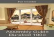 Fitting & Assembly guide Durafold 1000 280213