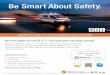 Be Smart About Safet y