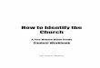 How to Identify the Church