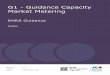 G1 - Guidance Capacity Market Metering