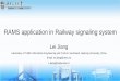 RAMS application in Railway signaling system