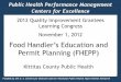 Food Handler’s Education and Permit Planning (FHEPP)