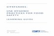 Food Safety Handler Learning Guide - Short Courses Au