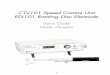 CTV101 Speed Control Unit EDI101 Rotating Disc Electrode