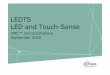 LEDTS LED and Touch-Sense - Infineon
