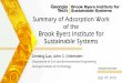 Summary of Adsorption Work of the Brook Byers Institute 
