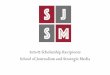 2021-22 Scholarship Recipients School of Journalism and 