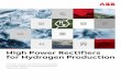 High Power Rectifiers for Hydrogen Production