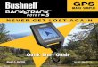 NEVER GET LOST AGAIN - Bushnell