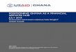POSITIONING GHANA AS A FINANCIAL SERVICES HUB