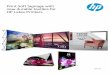Print Soft Signage with new durable textiles for HP Latex 