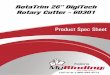 RotaTrim 26 DigiTech Rotary Cutter - 60301 Product Spec Sheet