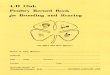 Poultry Record Book /o'r- and Rearing