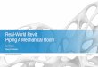 Real-World Revit: Piping A Mechanical Room