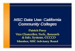 NSC Data Use: California Community Colleges