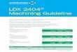 LDX 2404 Machining Guideline - Outokumpu