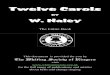 Twelve Carols - Whiting Society