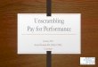 Pay for Performance 2015 - hcwp.org