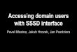 with SSSD interface Accessing domain users