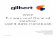 2022 Primary and General Election Candidate Handbook
