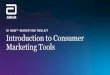 ID NOW MARKETING TOOLKIT Introduction to Consumer 