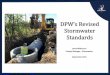 DPW’s Revised Stormwater Standards