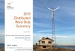 2019 Distributed Wind Data Summary - PNNL