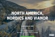 NORTH AMERICA, NORDICS AND VIANOR
