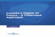 Canada’s Digital ID Future - A Federated Approach
