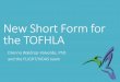 New Short Form for the TOFHLA - Boston University Medical 