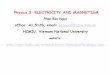 Physics 3: ELECTRICITY AND MAGNETISM
