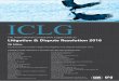 Litigation & Dispute Resolution 2016