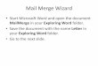 Mail Merge Wizard - City University of New York