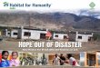 Habitat for Humanity India | Hope Out Of Disaster