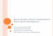Doing Family Impact Assessment: Hong Kong Experience