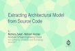 Extracting Architectural Model from Source Code