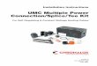 UMC Multiple Power Connection/Splice/Tee Kit