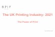 The UK Printing Industry: 2021